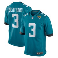 Jacksonville Jaguars C.J. Beathard Men's Nike Teal Game Jersey