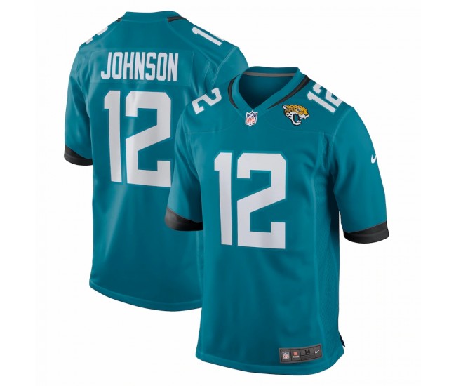 Jacksonville Jaguars Tyron Johnson Men's Nike Teal Game Player Jersey