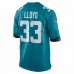 Jacksonville Jaguars Devin Lloyd Men's Nike Teal 2022 NFL Draft First Round Pick Game Jersey