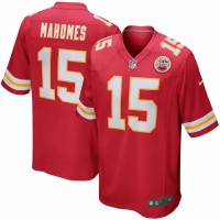 Kansas City Chiefs Patrick Mahomes Men's Nike Red Game Player Jersey
