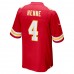 Kansas City Chiefs Chad Henne Men's Nike Red Game Jersey