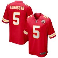 Kansas City Chiefs Tommy Townsend Men's Nike Red Game Jersey