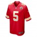 Kansas City Chiefs Tommy Townsend Men's Nike Red Game Jersey