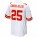 Kansas City Chiefs Clyde Edwards-Helaire Men's Nike White Game Jersey