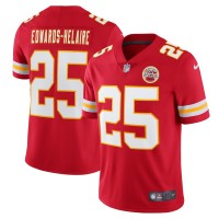 Kansas City Chiefs Clyde Edwards-Helaire Men's Nike Red Vapor Limited Jersey