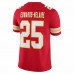 Kansas City Chiefs Clyde Edwards-Helaire Men's Nike Red Vapor Limited Jersey