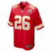 Kansas City Chiefs Le'Veon Bell Men's Nike Red Game Player Jersey