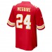 Kansas City Chiefs Elijah McGuire Men's Nike Red Game Player Jersey