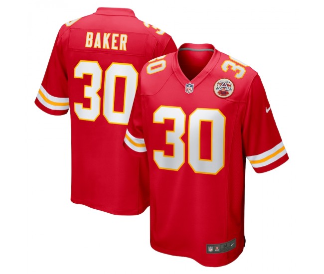 Kansas City Chiefs Deandre Baker Men's Nike Red Game Jersey