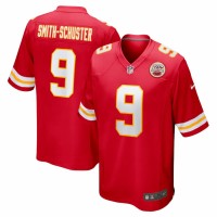 Kansas City Chiefs JuJu Smith-Schuster Men's Nike Red Player Game Jersey