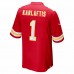 Kansas City Chiefs George Karlaftis Men's Nike Red 2022 NFL Draft First Round Pick Player Game Jersey