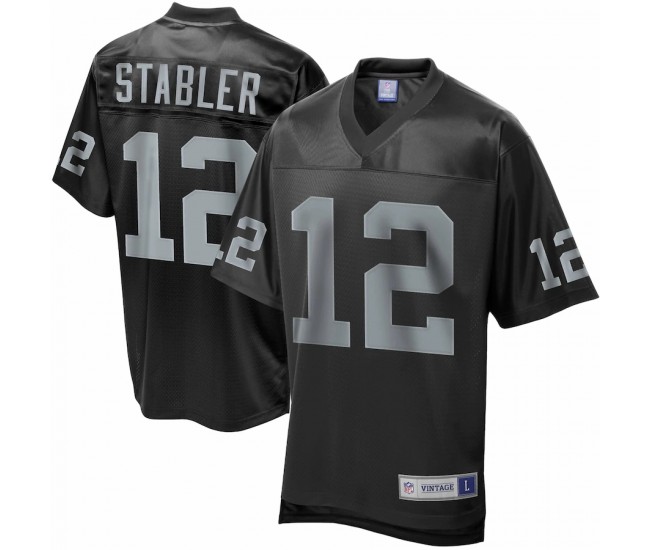 Men's NFL Pro Line Las Vegas Raiders Ken Stabler Retired Player Jersey
