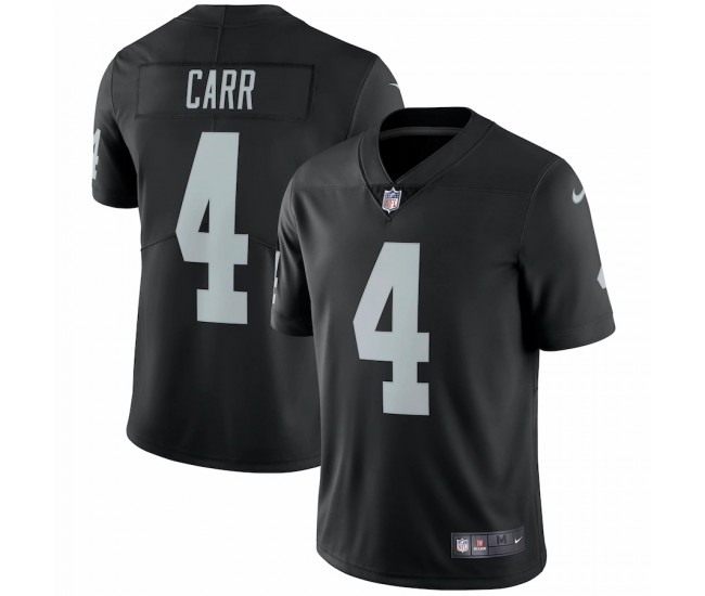 Las Vegas Raiders Derek Carr Men's Nike Black Vapor Untouchable Limited Player Jersey