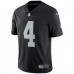 Las Vegas Raiders Derek Carr Men's Nike Black Vapor Untouchable Limited Player Jersey