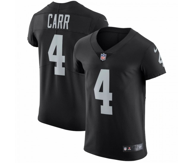 Las Vegas Raiders Derek Carr Men's Nike Black Vapor Untouchable Elite Player Jersey