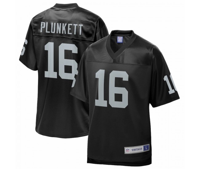 Las Vegas Raiders Jim Plunkett Men's NFL Pro Line Black Retired Team Player Jersey