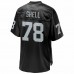 Las Vegas Raiders Art Shell Men's NFL Pro Line Black Replica Retired Player Jersey