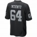 Las Vegas Raiders Richie Incognito Men's Nike Black Game Jersey