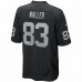 Las Vegas Raiders Darren Waller Men's Nike Black Game Player Jersey