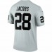 Las Vegas Raiders Josh Jacobs Men's Nike Silver Inverted Legend Jersey