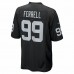 Las Vegas Raiders Clelin Ferrell Men's Nike Black Home Game Jersey