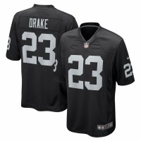 Las Vegas Raiders Kenyan Drake Men's Nike Black Game Jersey