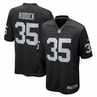 Las Vegas Raiders Theo Riddick Men's Nike Black Game Jersey