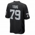 Las Vegas Raiders Sam Young Men's Nike Black Game Player Jersey
