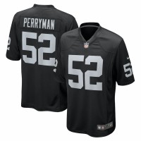 Las Vegas Raiders Denzel Perryman Men's Nike Black Game Jersey