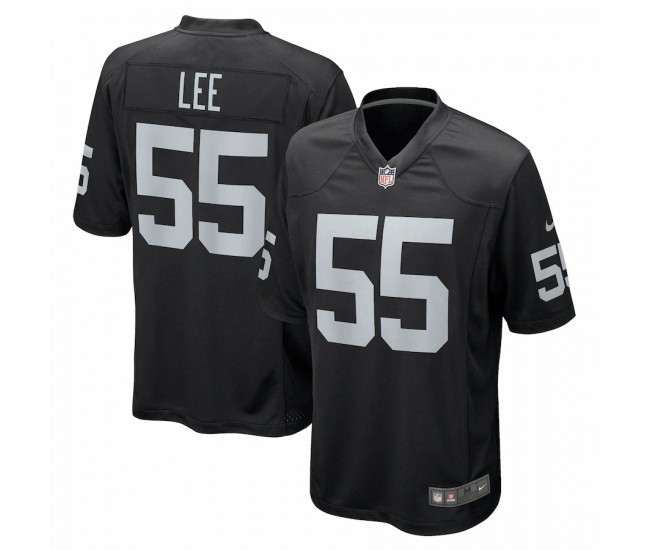 Las Vegas Raiders Marquel Lee Men's Nike Black Game Jersey