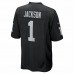 Las Vegas Raiders DeSean Jackson Men's Nike Black Game Jersey