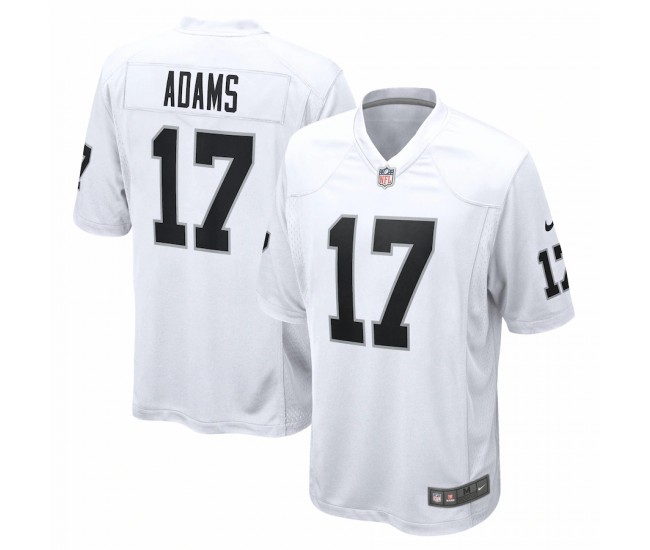Las Vegas Raiders Davante Adams Men's Nike White Game Jersey
