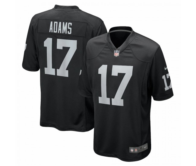 Las Vegas Raiders Davante Adams Men's Nike Black Game Jersey