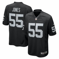 Las Vegas Raiders Chandler Jones Men's Nike Black Game Jersey