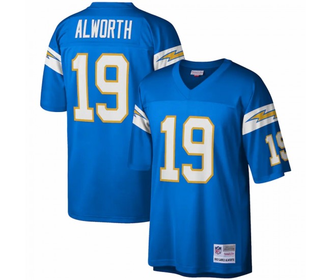 Los Angeles Chargers Lance Alworth Men's Mitchell & Ness Powder Blue Legacy Replica Jersey