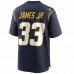 Los Angeles Chargers Derwin James Men's Nike Navy Alternate Game Jersey
