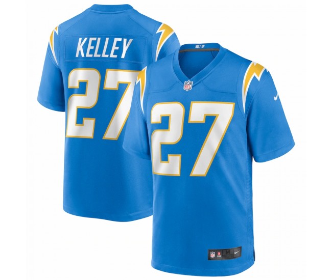 Los Angeles Chargers Joshua Kelley Men's Nike Powder Blue Player Game Jersey