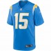 Los Angeles Chargers Jalen Guyton Men's Nike Powder Blue Game Player Jersey
