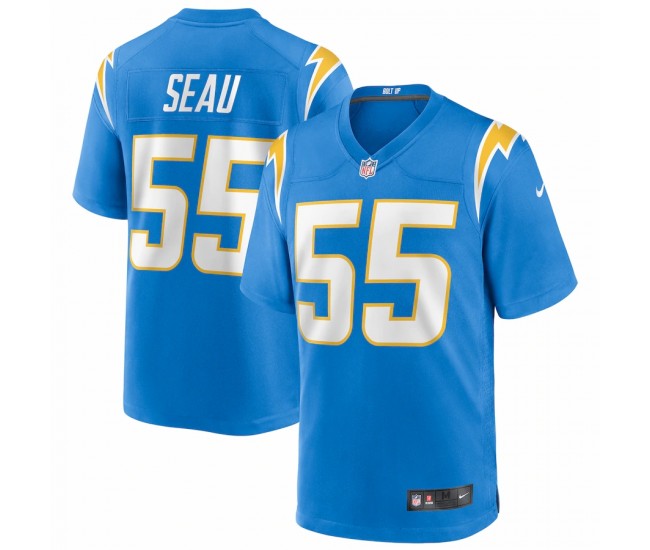 Los Angeles Chargers Junior Seau Men's Nike Powder Blue Game Retired Player Jersey