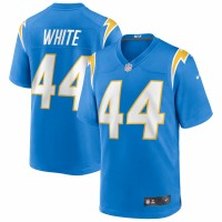 Los Angeles Chargers Kyzir White Men's Nike Powder Blue Game Jersey