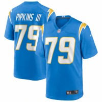 Los Angeles Chargers Trey Pipkins III Men's Nike Powder Blue Game Jersey