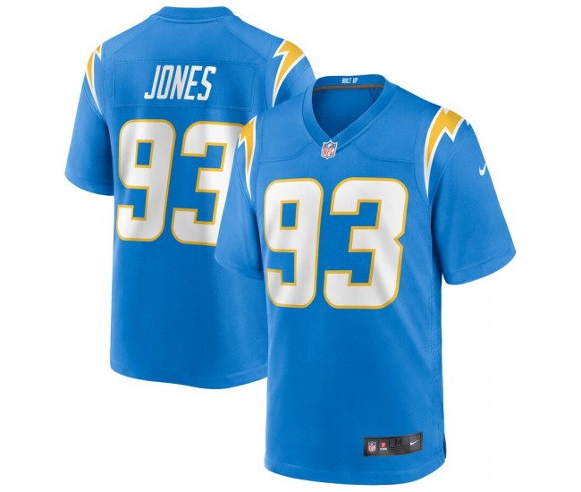 Los Angeles Chargers Justin Jones Men's Nike Powder Blue Game Jersey