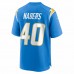 Los Angeles Chargers Gabe Nabers Men's Nike Powder Blue Team Game Jersey
