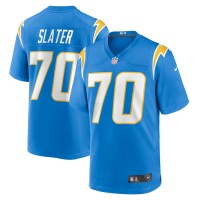 Los Angeles Chargers Rashawn Slater Men's Nike Powder Blue 2021 NFL Draft First Round Pick Game Jersey