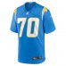 Los Angeles Chargers Rashawn Slater Men's Nike Powder Blue 2021 NFL Draft First Round Pick Game Jersey