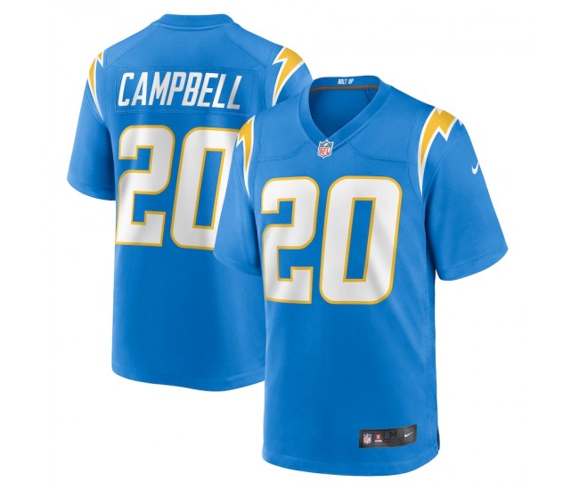 Los Angeles Chargers Tevaughn Campbell Men's Nike Powder Blue Game Player Jersey