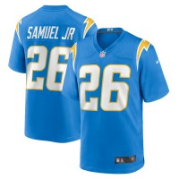 Los Angeles Chargers Asante Samuel Jr. Men's Nike Powder Blue Game Player Jersey