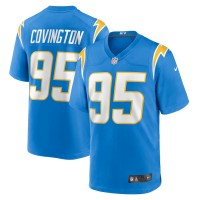 Los Angeles Chargers Christian Covington Men's Nike Powder Blue Game Jersey