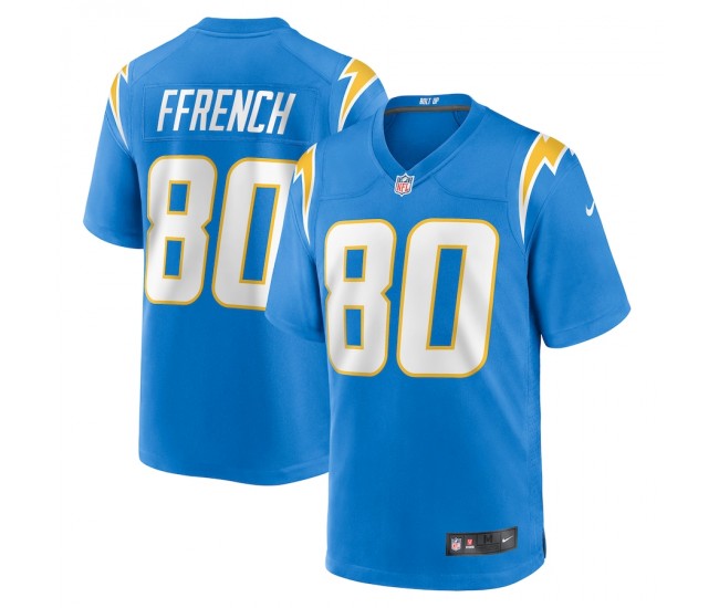 Los Angeles Chargers Maurice Ffrench Men's Nike Powder Blue Game Jersey