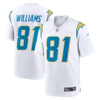 Los Angeles Chargers Mike Williams Men's Nike White Game Jersey